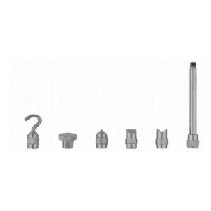 Small hook flat head pointed nose tip concave tip 